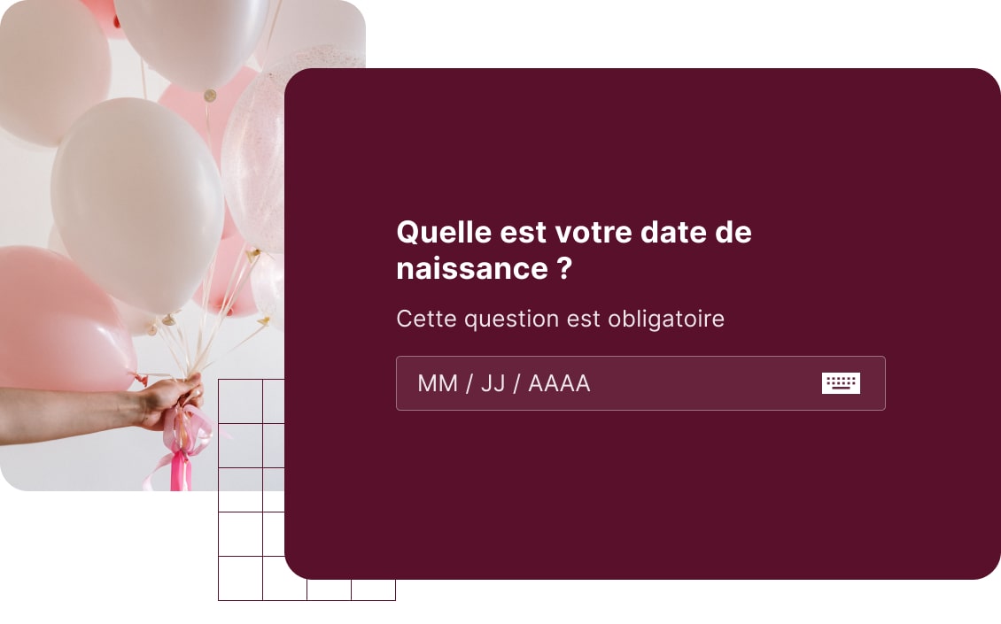 Question ouverte - date