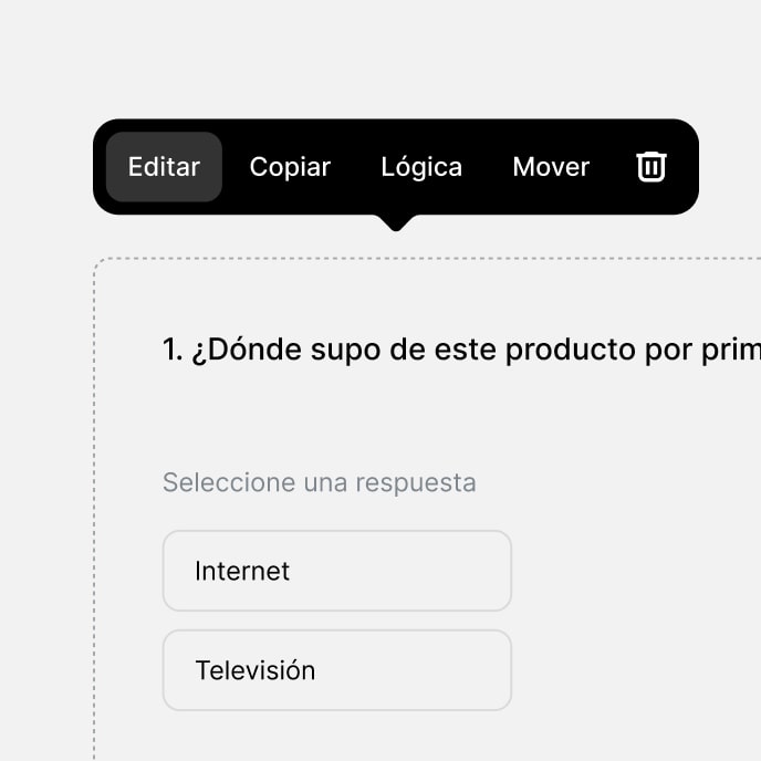 Crea una encuesta en menos de un minuto